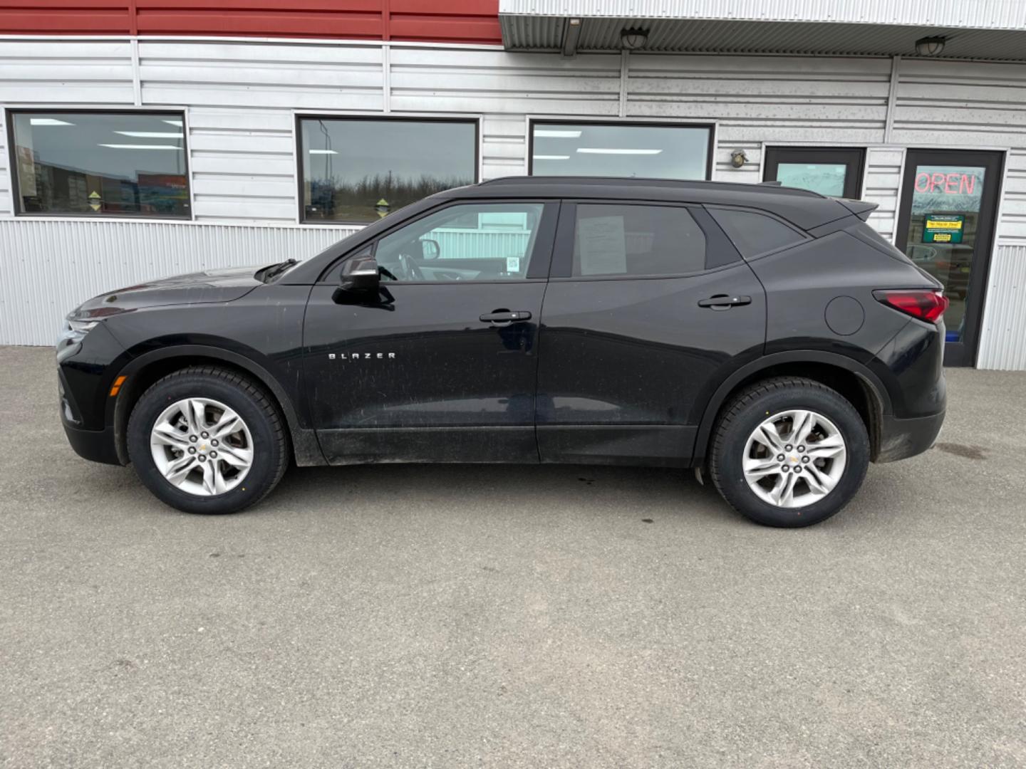 2021 Black Chevrolet Blazer (3GNKBJRS1MS) , located at 1960 Industrial Drive, Wasilla, 99654, (907) 274-2277, 61.573475, -149.400146 - Photo#2